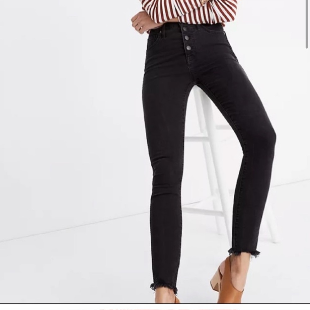 Madewell 9-inch High-Rise Skinny Jeans
